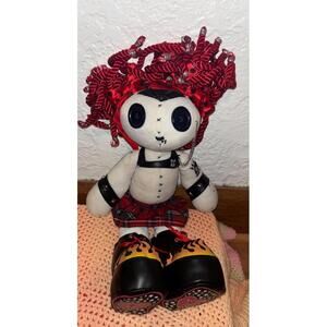 Jaded Jenny Goth Punk Rag Doll